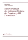 Handworterbuch des politischen Systems der Bundesrepublik Deutschland - Book