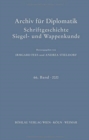 Archiv fur Diplomatik, Schriftgeschichte, Siegel- und Wappenkunde : 66. Band 2020 - Book