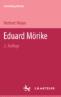 Morike : Sammlung Metzler, 8 - eBook