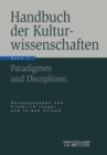 Handbuch der Kulturwissenschaften : Band 2: Paradigmen und Disziplinen - eBook