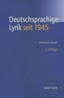 Deutschsprachige Lyrik seit 1945 - eBook