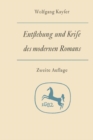 Entstehung und Krise des modernen Romans - eBook