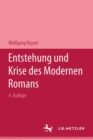 Entstehung und Krise des modernen Romans - Book