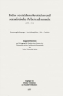 Fruhe sozialdemokratische und sozialistische Arbeiterdramatik (1890 - 1914) - Book