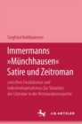 Immermanns "Munchhausen" : Satire und Zeitroman - Book