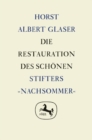 Die Restauration des Schonen : Stifters »Nachsommer« - Book