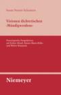 Visionen dichterischen 'Mundigwerdens' : Poetologische Perspektiven auf Robert Musil, Rainer Maria Rilke und Walter Benjamin - eBook
