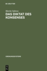 Das Diktat des Konsenses : Geschichtswissenschaft in der DDR 1949-1969 - eBook