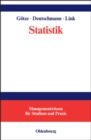 Statistik : Lehr- und Ubungsbuch mit Beispielen aus der Tourismus- und Verkehrswirtschaft - eBook