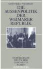 Die Auenpolitik der Weimarer Republik - eBook