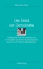 Der Geist der Demokratie : Intellektuelle Orientierungsversuche im Feuilleton der fruhen Bundesrepublik: Karl Korn und Peter de Mendelssohn - eBook