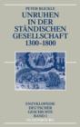 Unruhen in der standischen Gesellschaft 1300-1800 - eBook