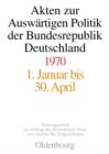 Akten zur Auswartigen Politik der Bundesrepublik Deutschland 1970 - eBook