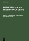 Schriftwechsel mit Metternich. Zweiter Teil: 1820-1832 - eBook