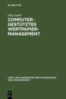 Computergestutztes Wertpapiermanagement - eBook