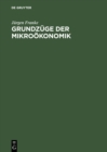 Grundzuge der Mikrookonomik - eBook