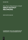 Input-Output-Analyse - eBook
