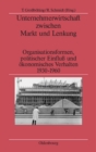 Unternehmerwirtschaft zwischen Markt und Lenkung : Organisationsformen, politischer Einfluss und okonomisches Verhalten 1930-1960 - eBook