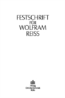 Festschrift fur Wolfram Rei : Zum 65. Geburtstag - eBook