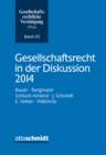 Gesellschaftsrecht in der Diskussion 2014 - eBook