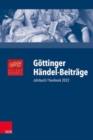 Gottinger Handel-Beitrage, Band 23 : Jahrbuch/Yearbook 2022 - Book