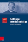Gottinger Handel-Beitrage, Band 22 : Jahrbuch/Yearbook 2021 - Book