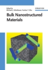 Bulk Nanostructured Materials - Book