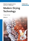 Modern Drying Technology, Volume 4 : Energy Savings - Book