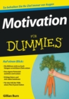 Motivation fur Dummies - Book