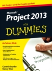 Microsoft Project 2013 fur Dummies - Book