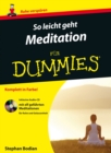 So leicht geht Meditation fur Dummies - Book