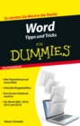 Word Tipps und Tricks fur Dummies - Book