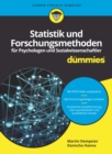 Statistik und Forschungsmethoden f r Psychologen und Sozialwissenschaftler f r Dummies - eBook