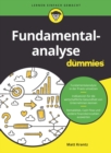 Fundamentalanalyse f r Dummies - eBook