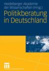 Politikberatung in Deutschland - Book