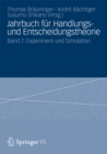 Jahrbuch fur Handlungs- und Entscheidungstheorie : Band 7: Experiment und Simulation - eBook