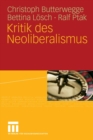 Kritik des Neoliberalismus - eBook