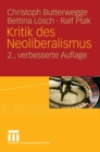 Kritik des Neoliberalismus - eBook
