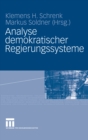 Analyse demokratischer Regierungssysteme - eBook