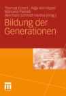 Bildung der Generationen - eBook