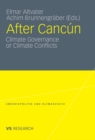 After Cancun : Climate Governance or Climate Conflicts - eBook