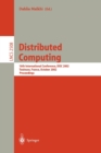 Distributed Computing : 16th International Conference, Disc 2002. Toulouse, France, October 28-30, 2002proceedings - Book