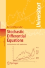 Stochastic Differential Equations : An Introduction with Applications - Book