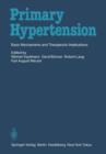 Primary Hypertension : Basic Mechanisms and Therapeutic Implications - Book