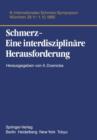 Schmerz- Eine Interdisziplinare Herausforderung - Book