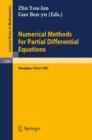 Numerical Methods for Partial Differential Equations : Proceedings of a Conference Held in Shanghai, P.R. China, March 25-29, 1987 - Book