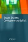 Secure Systems Development with UML - eBook