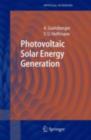 Photovoltaic Solar Energy Generation - eBook