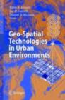 Geo-Spatial Technologies in Urban Environments : Policy, Practice, and Pixels - eBook