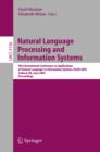 Natural Language Processing and Information Systems : 9th International Conference on Applications of Natural Languages to Information Systems, NLDB 2004, Salford, UK, June 23-25, 2004, Proceedings - eBook